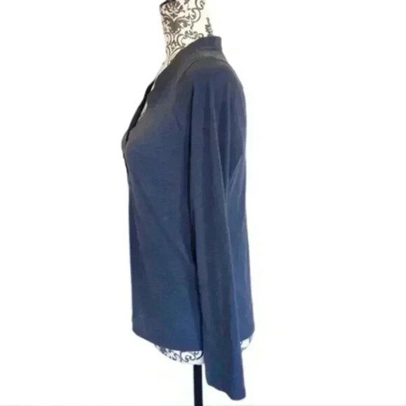 Patagonia Mainstay Henley Shirt Navy Blue Regular Fit V-Neck Women's size Small - Picture 5 of 13